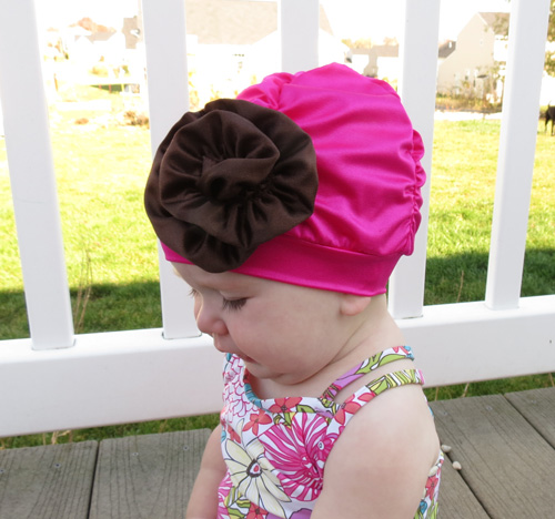 toddler lycra swim cap