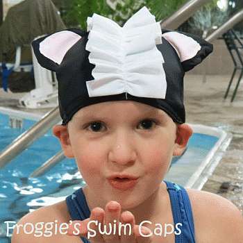 Animal Lycra Swim Cap - Little Stinker