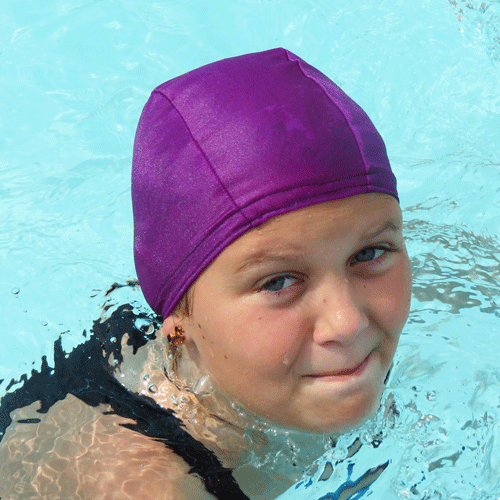 Lycra Swim Cap - Violet