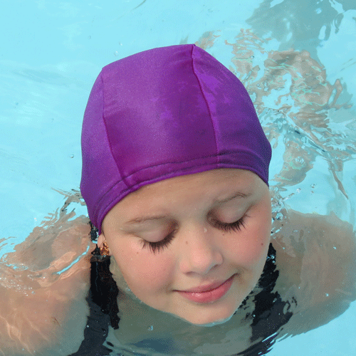 Lycra Swim Cap - Violet